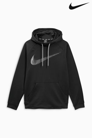 Nike Gym Black Therma Logo Hoody